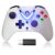 ROTOMOON Wireless Game Controller with LED Lighting Compatible with Xbox One S/X, Xbox Series S/X Gaming Gamepad, Remote Joypad with 2.4G Wireless Adapter, Rechargeable Battery (White)…