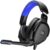 Jimonyer Gaming Headset for PC/PS4/PS5/Xbox One/Switch, Stereo Surround Sound Gaming Headphones with Noise Canceling Flexible Mic, Computer Headset with 3.5mm Jack & RGB Light(Blue)