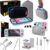 Orzly Switch Lite Accessories Bundle – Case & Screen Protector for Nintendo Switch Lite Console, USB Cable, Games Holder, Comfort Grip Case, Headphones, Thumb-Grip Pack & More – Z&Z